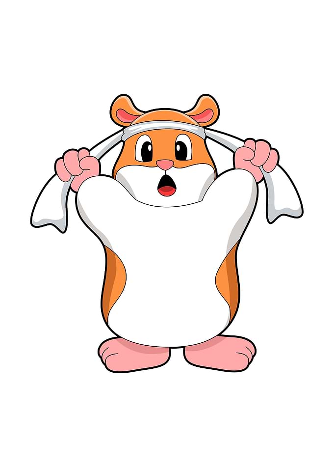 Hamster Towel