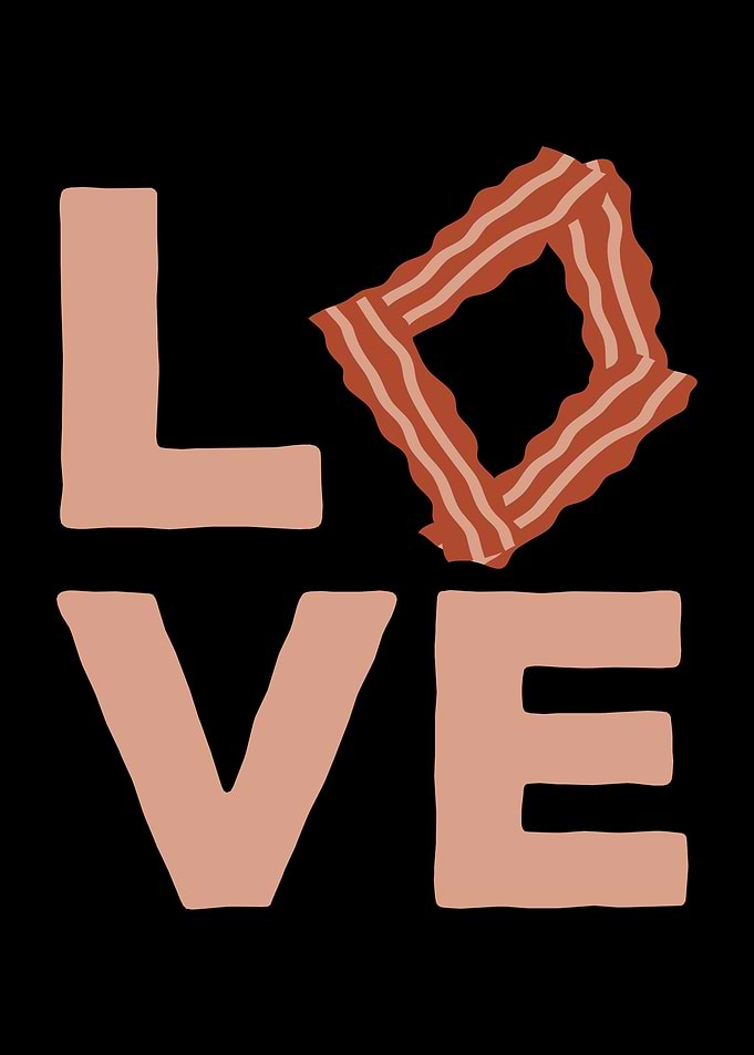 Bacon Love Pig Pigs