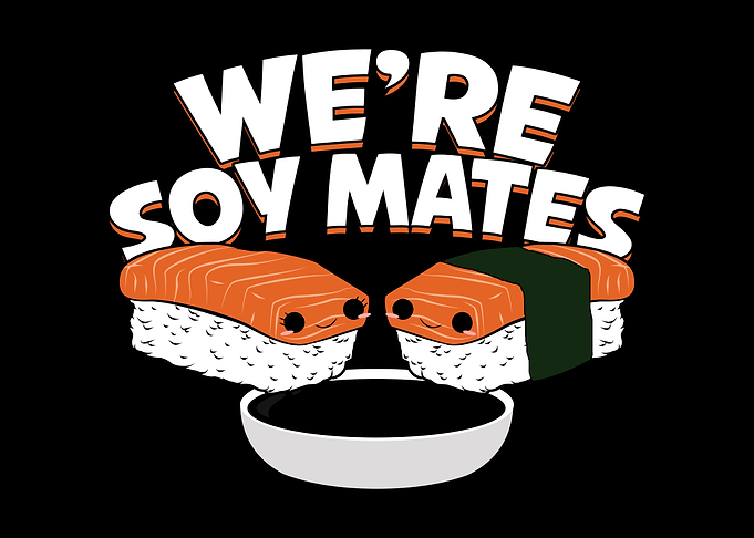 Sushi Couple Design