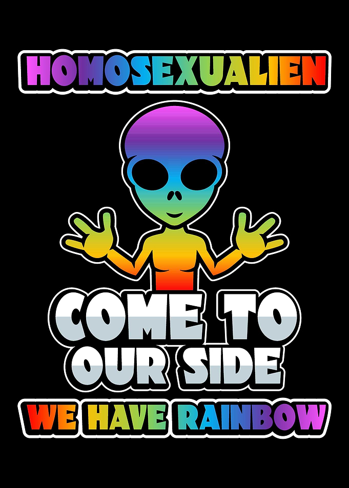Gay Pride Alien