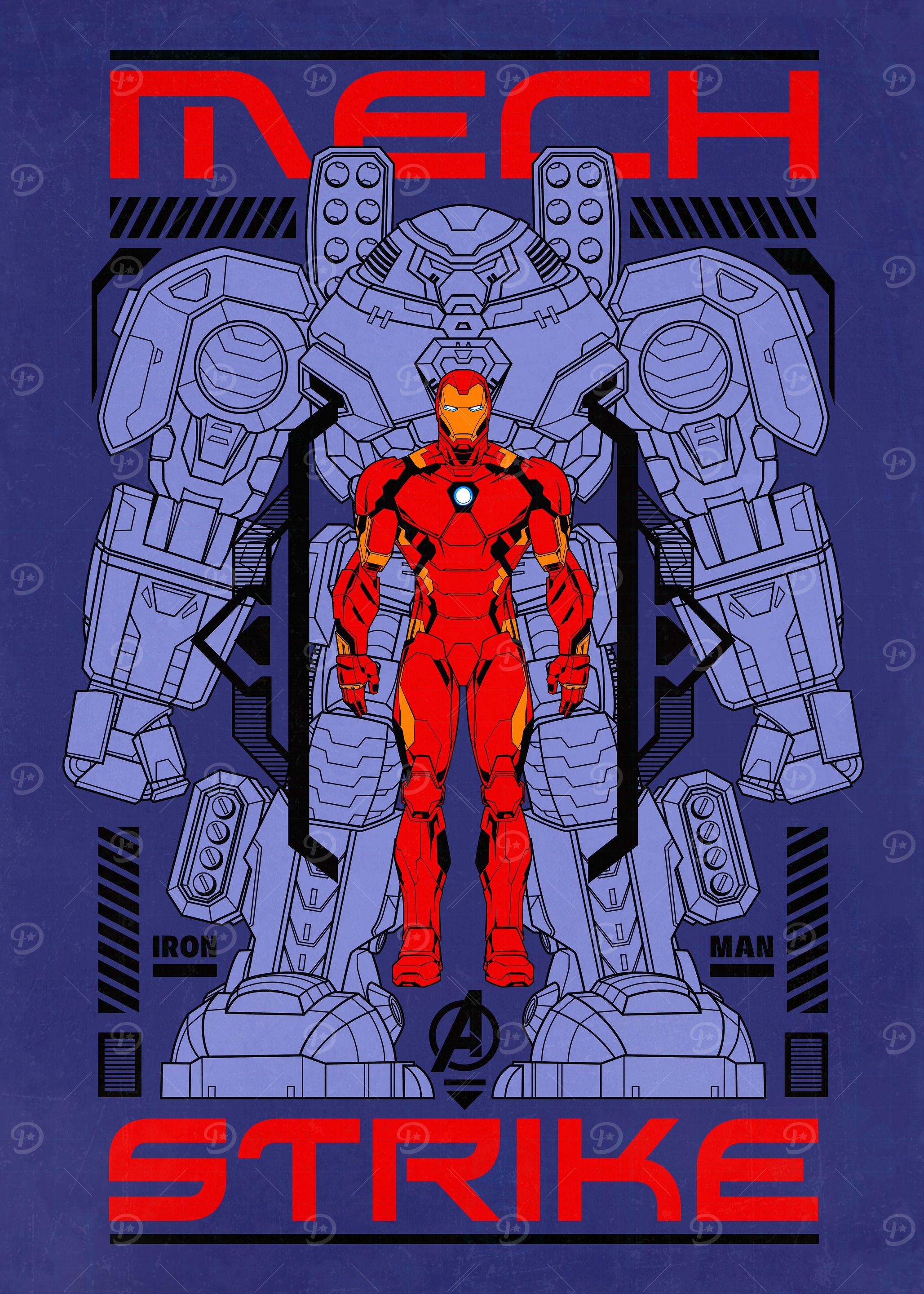 Iron Man Mech Strike
