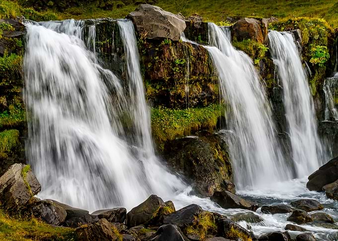 Small waterfalls