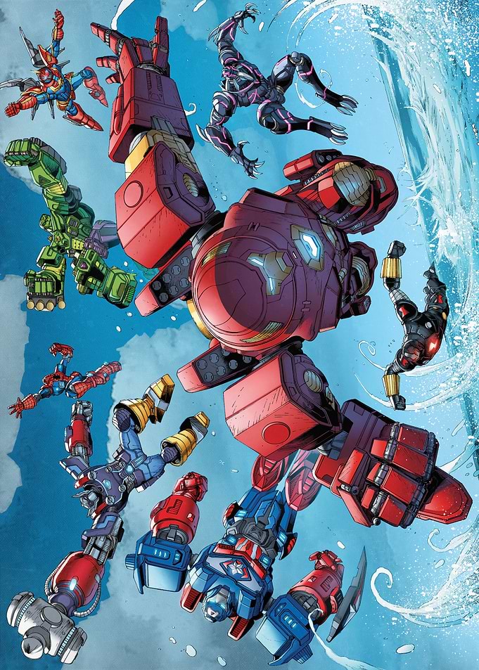 Flying Mech Avengers