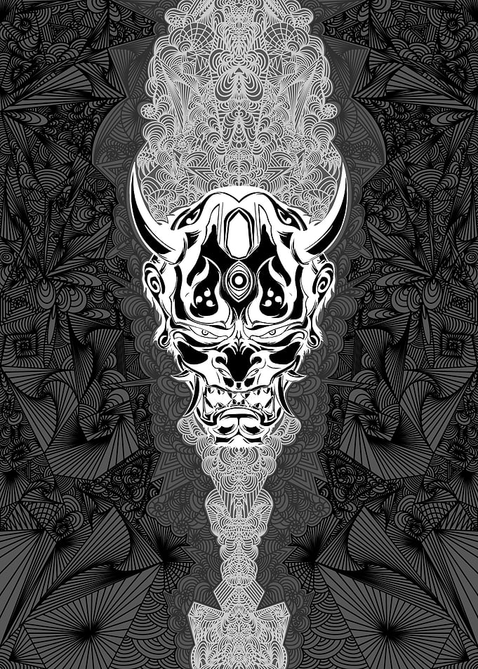 Japan Devil Mask