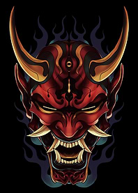 Red Oni Mask