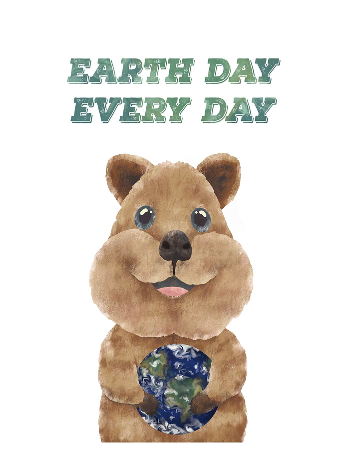 Earth day Quokka