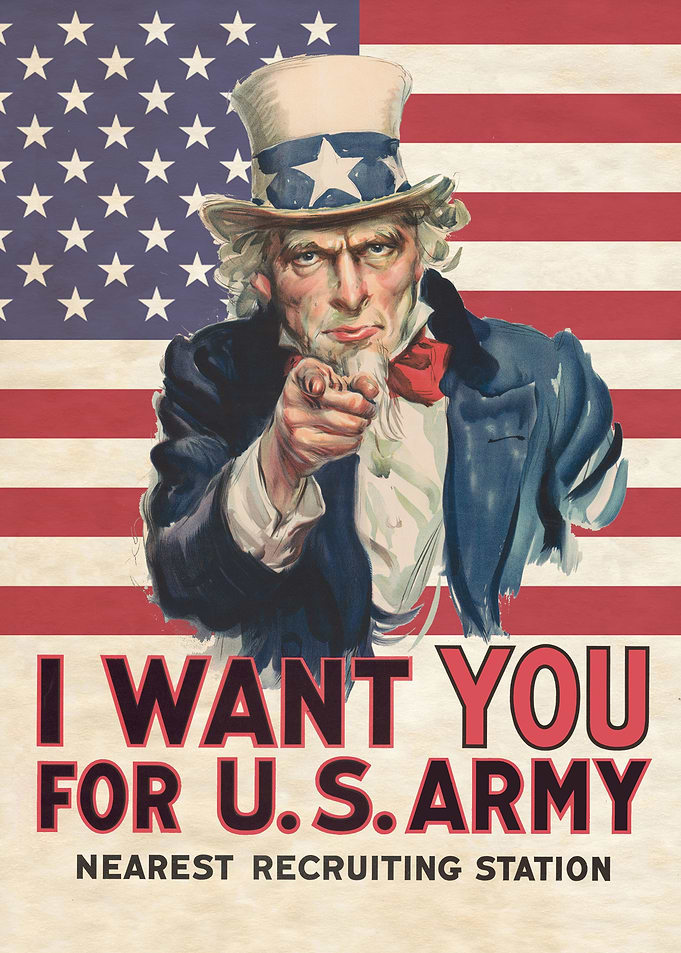 UNCLE SAM US FLAG