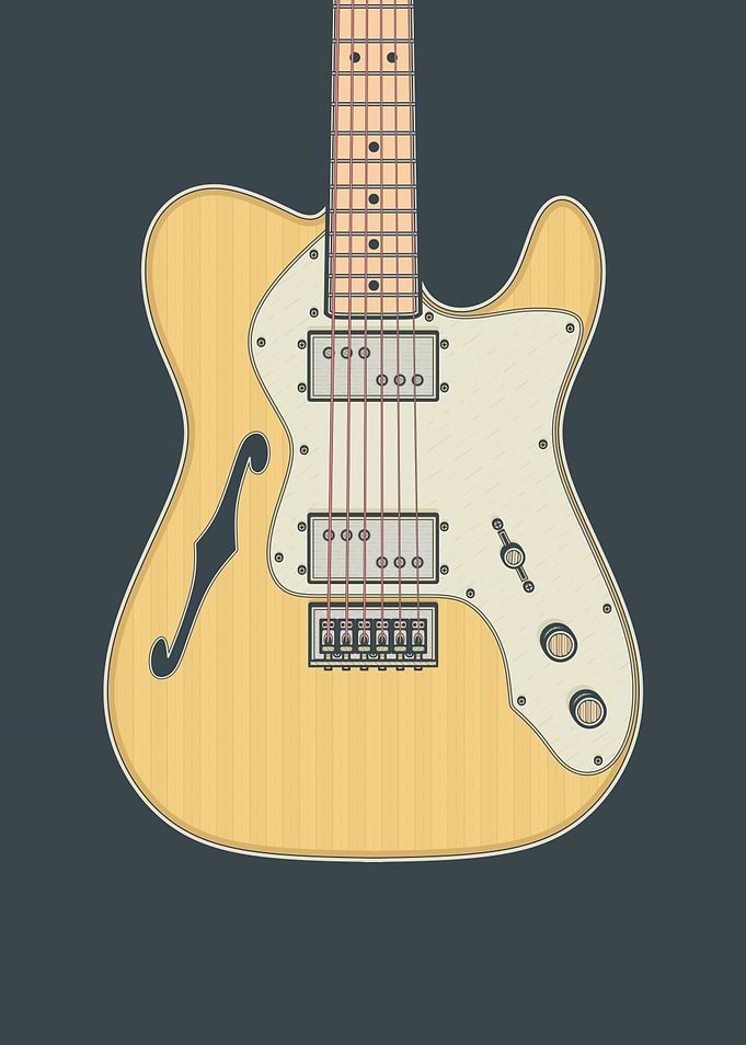 Vintage Blonde Thinline