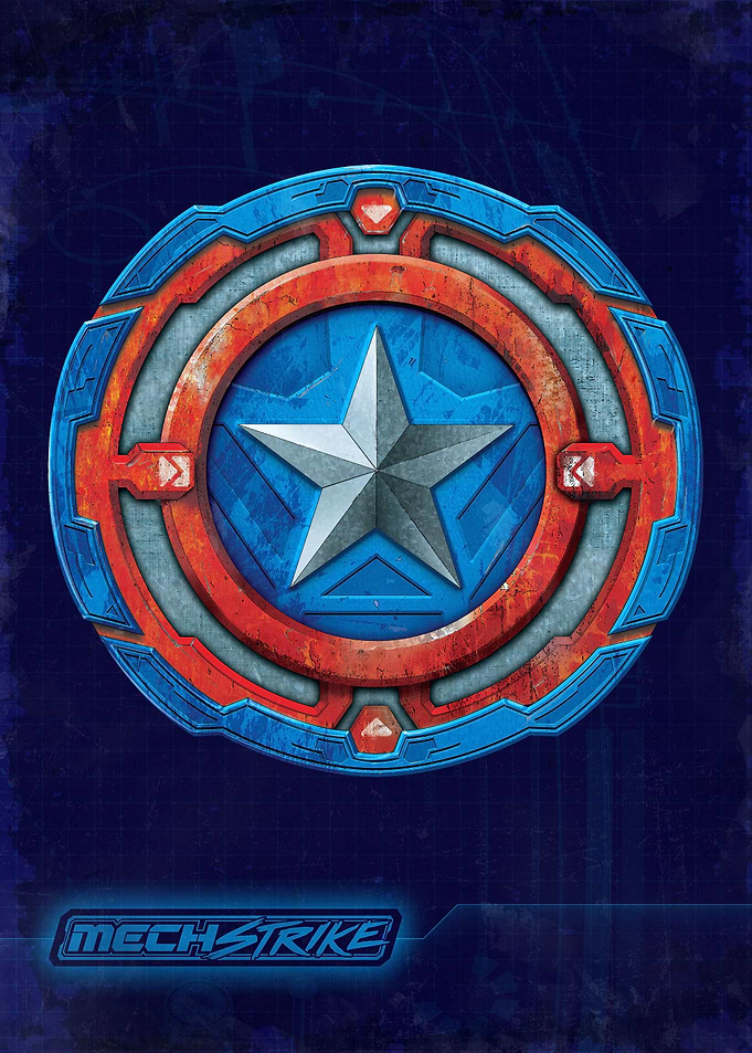 Captain America Badge