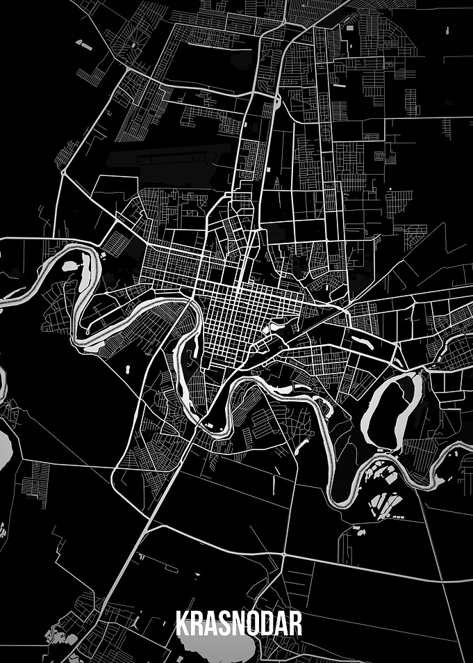 Krasnodar dark map