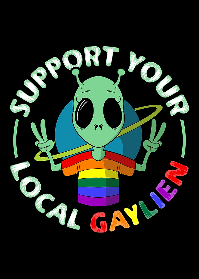 Gay Pride Alien
