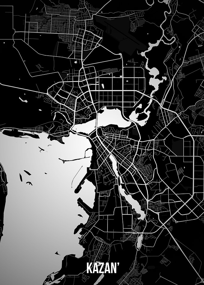 Kazan dark map