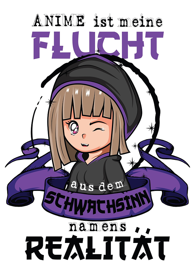 Super Anime schauen Spruch