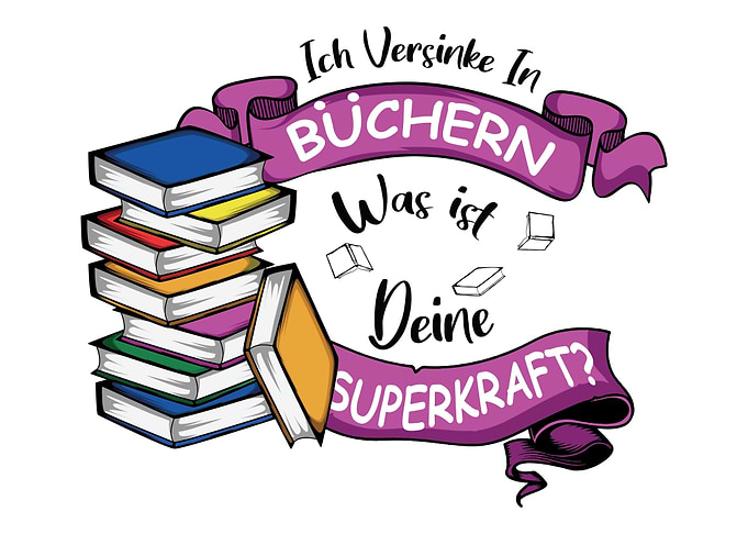 Perfekter Buch Spruch