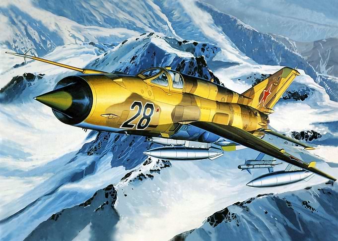 MiG21 Mountain Crossing