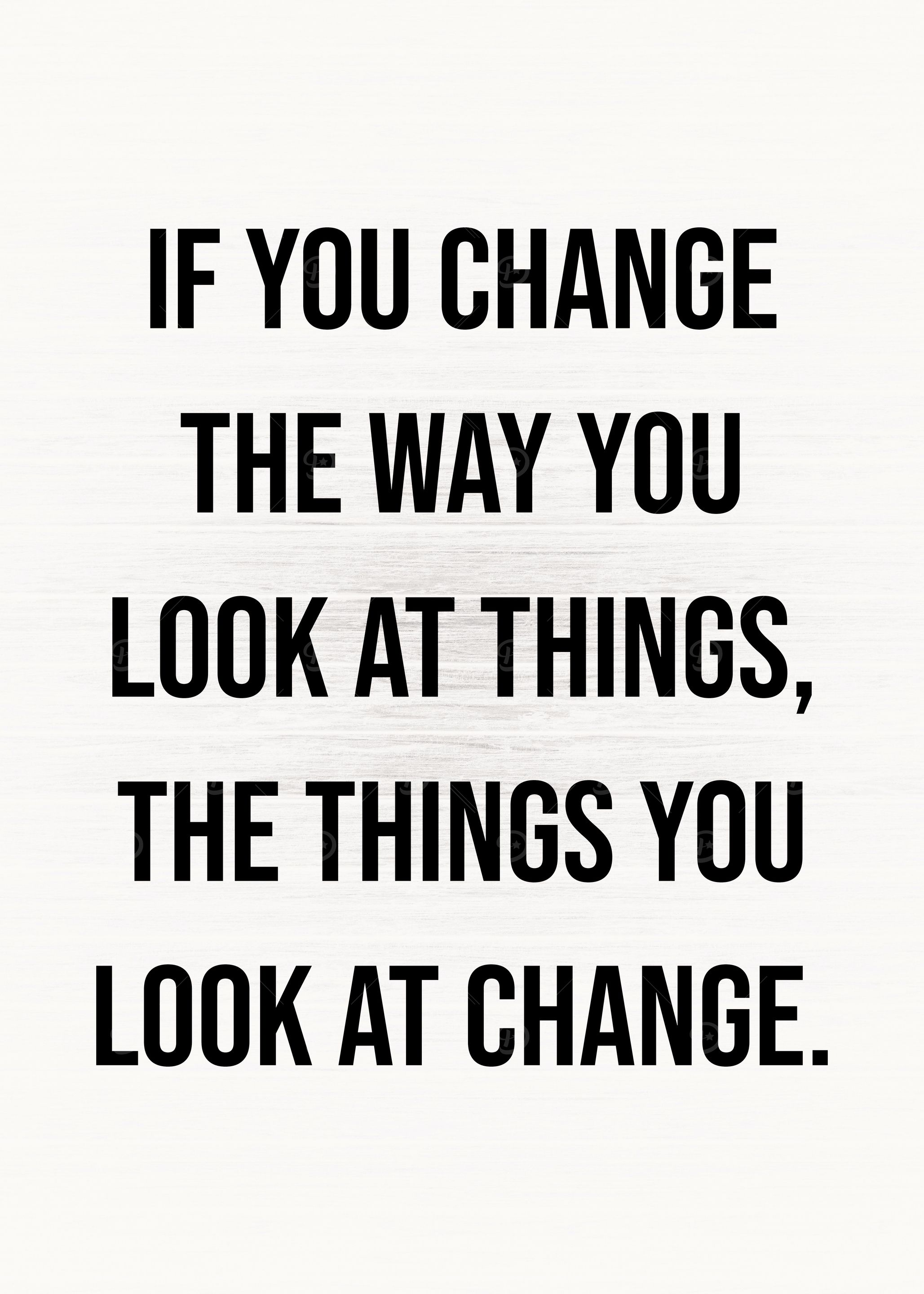 Change
