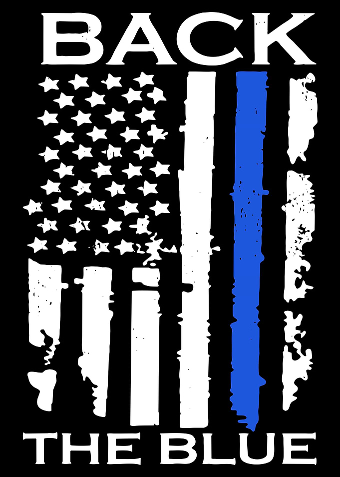 back the blue