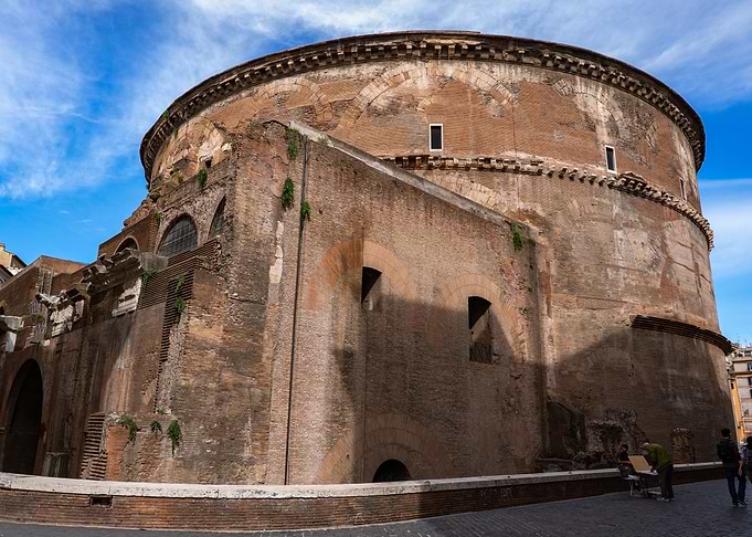 Pantheon Temple In Rome