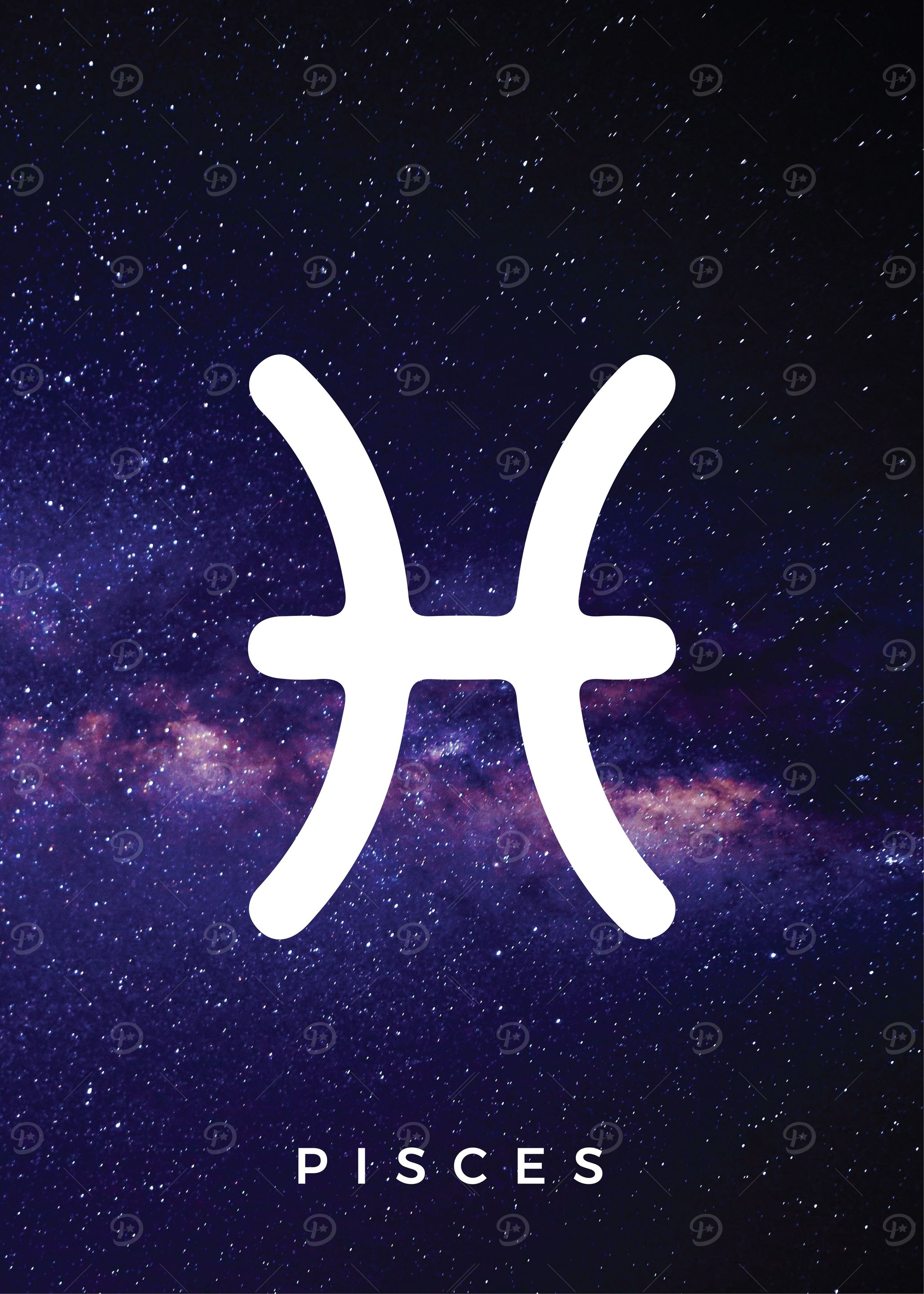 Pisces Zodiac Symbol