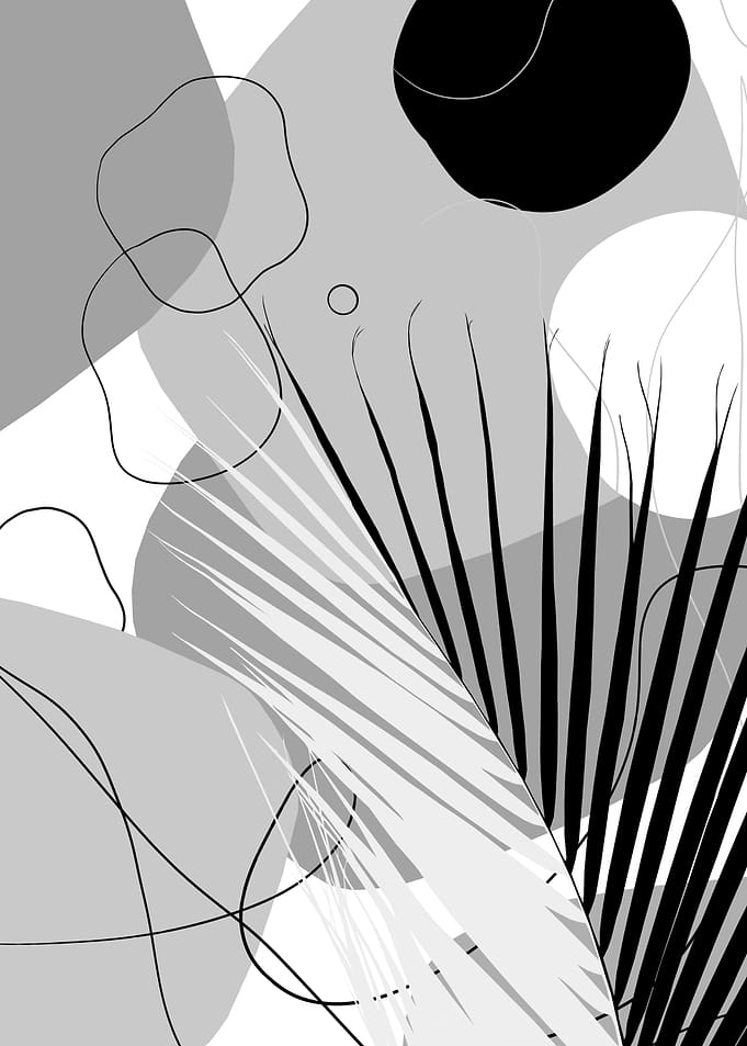 Minimal Yin Yang Palm 2