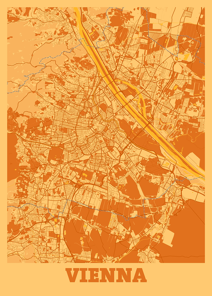 Vienna Sunset City Map