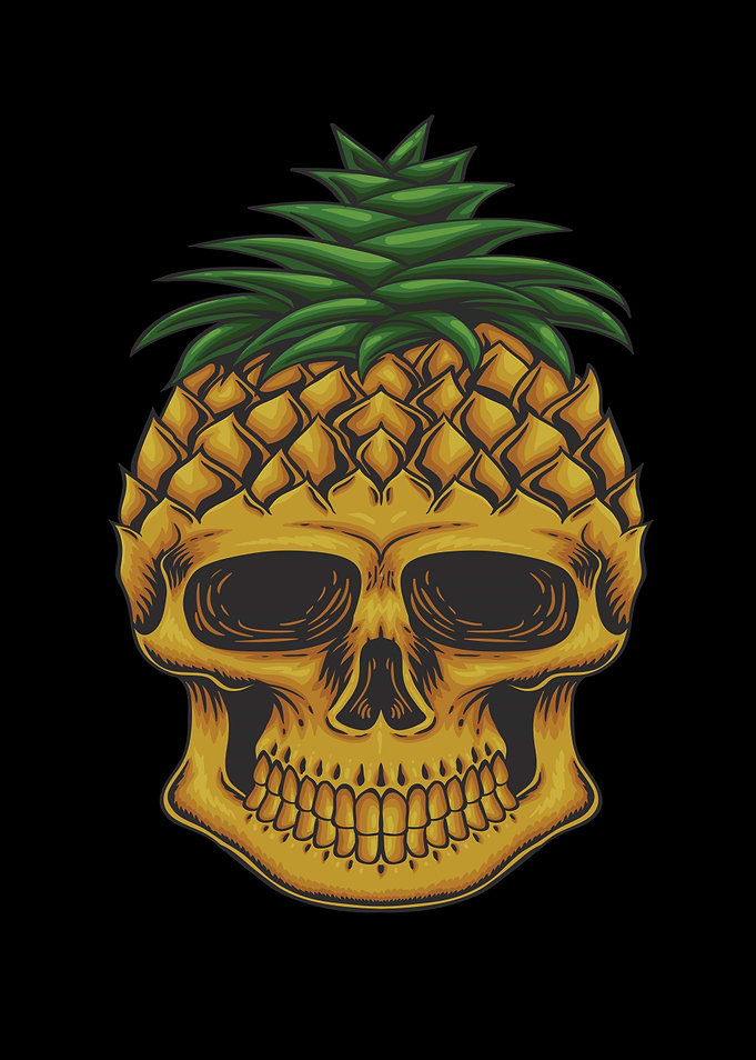 Pineapple Skull