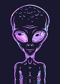 hologram alien