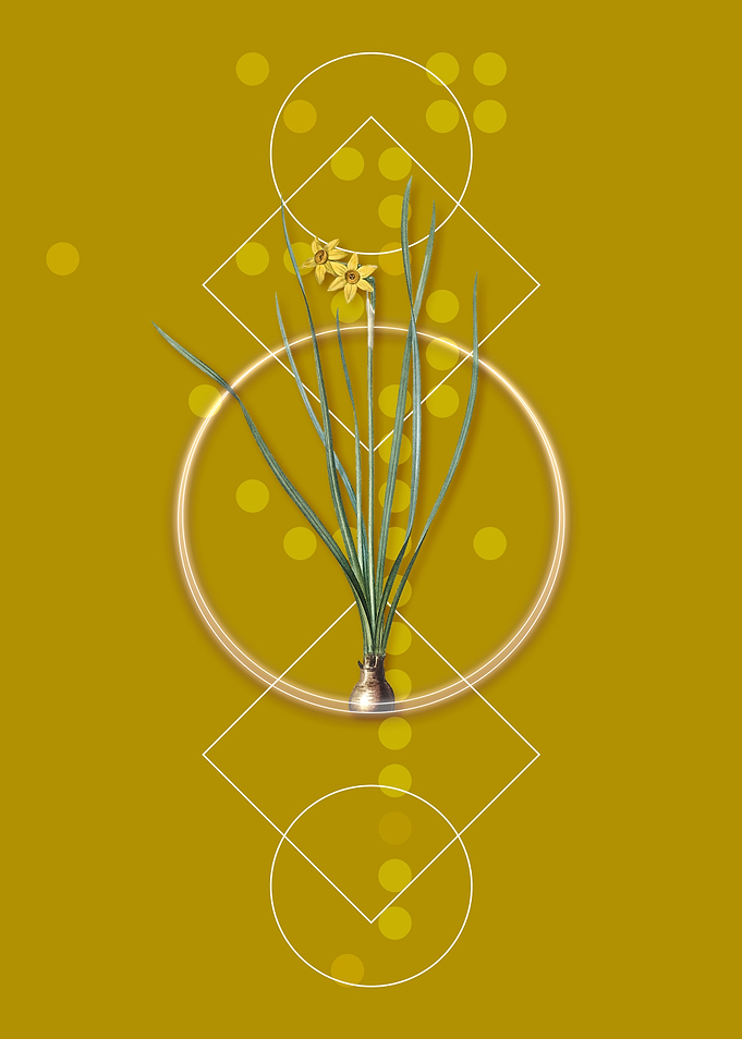 Vintage Rush Leaf Jonquil