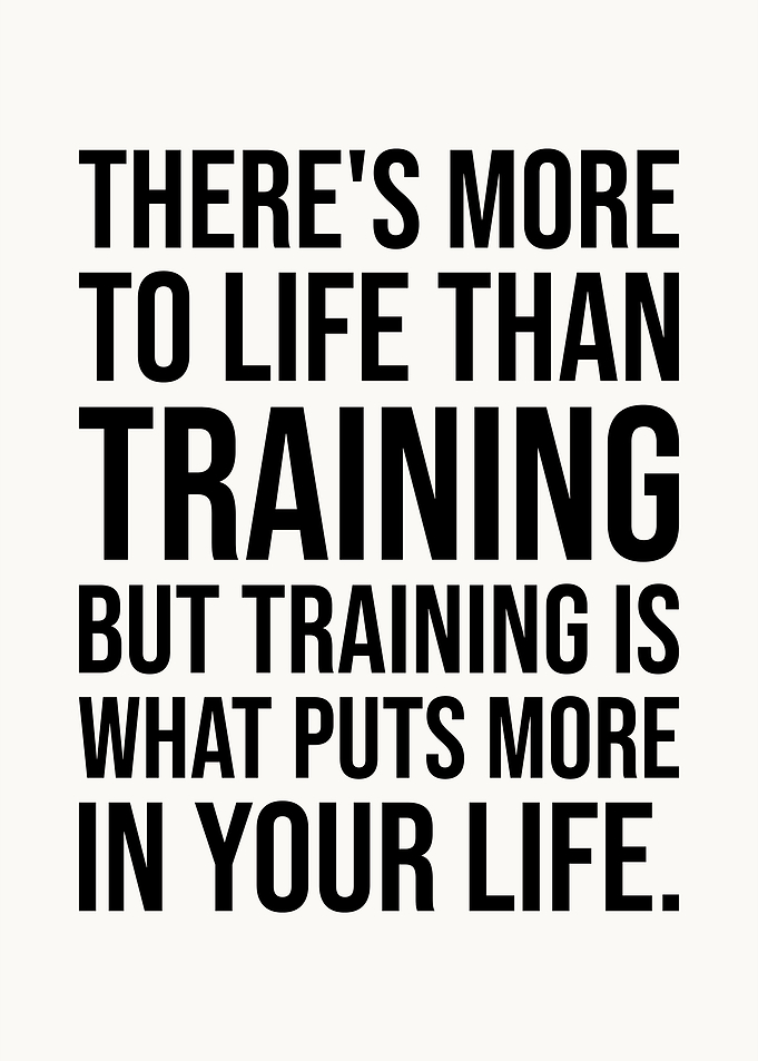 Training Puts More In Life