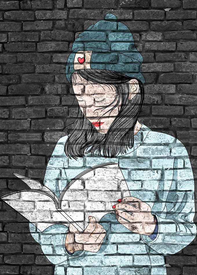 Reading Teenager Graffiti