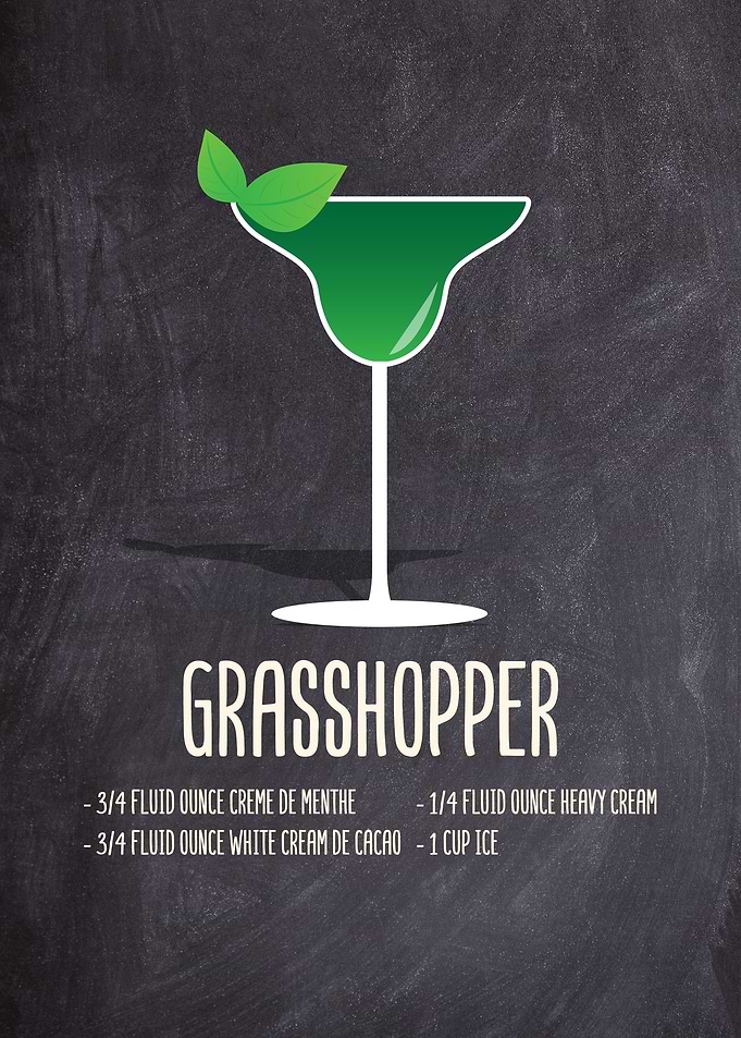 Cocktail Drinks Wall Decor