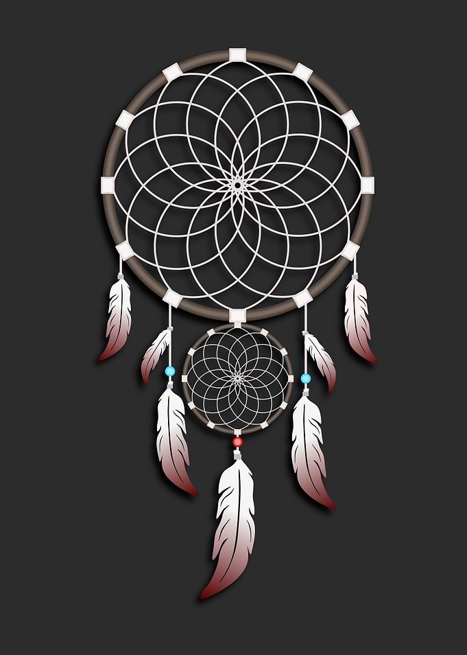 Double Circle Dreamcatcher