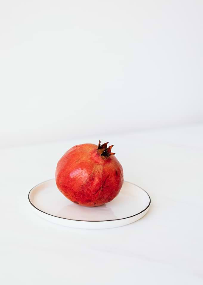 red fruit on the table