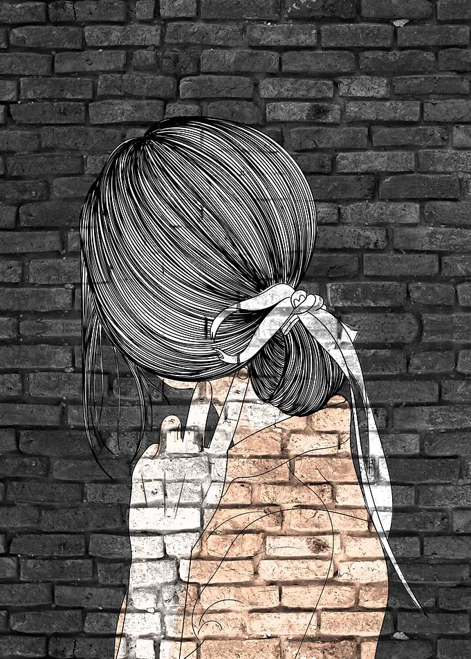 Graffiti pretty Girl Art
