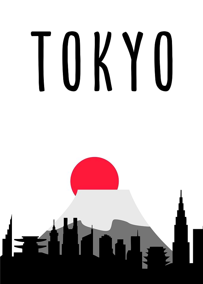 Tokyo City Poster