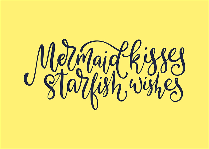 Mermaid kisses Starfish
