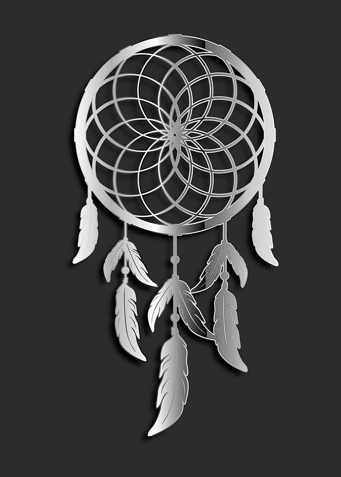 Silver Dreamcatcher