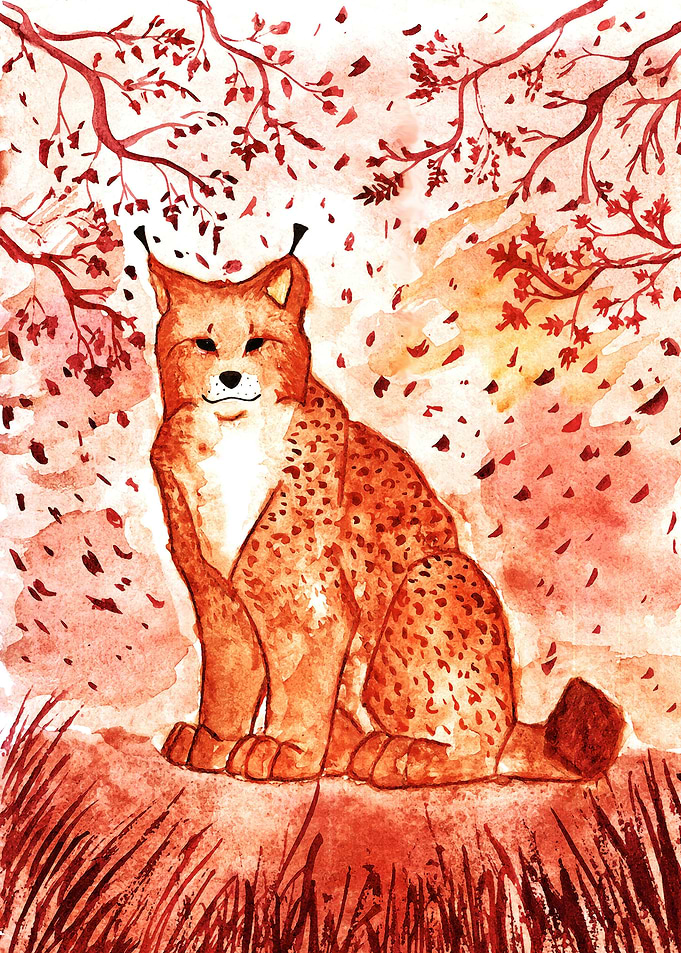 Autumn lynx