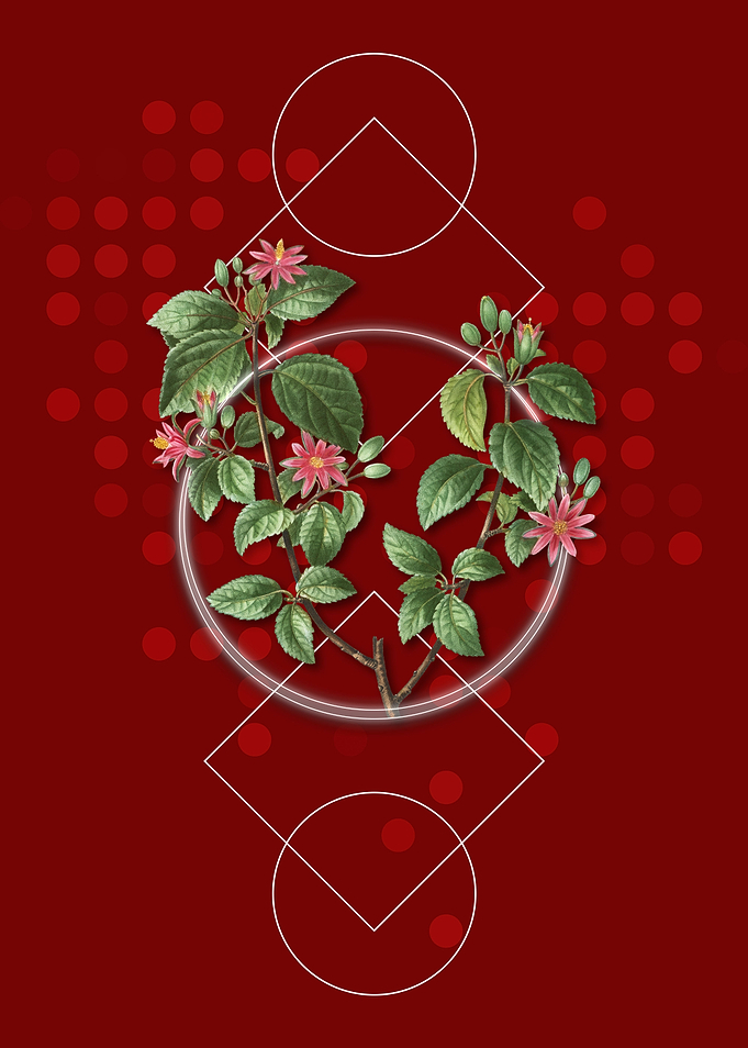 Vintage Crossberry Flower