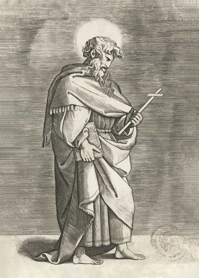 Apostle Philip with cross