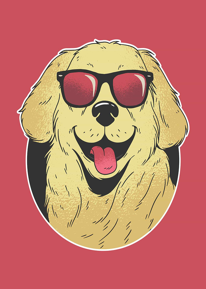 CUTE DOG SUNGLASSES