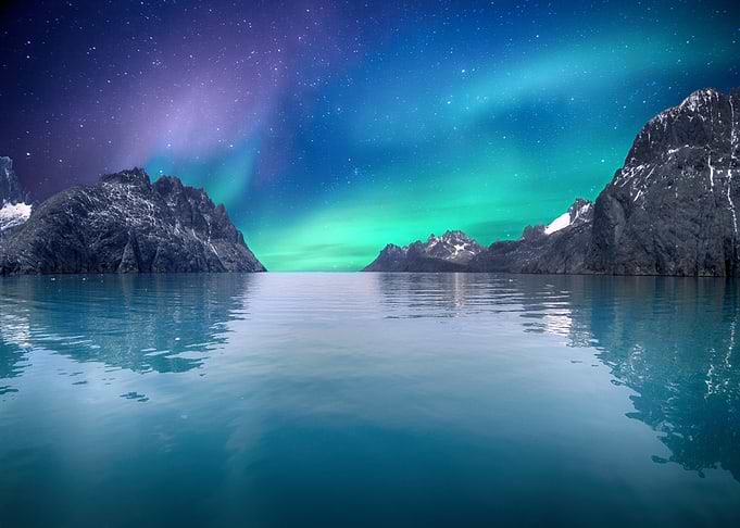 Starry Sky at the Sea