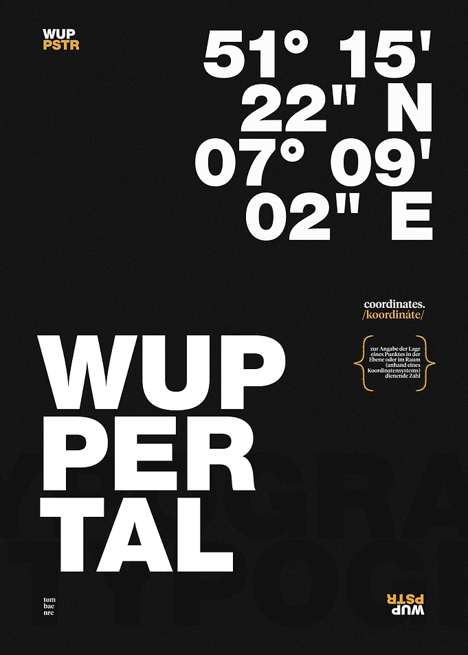 Wuppertal Typo