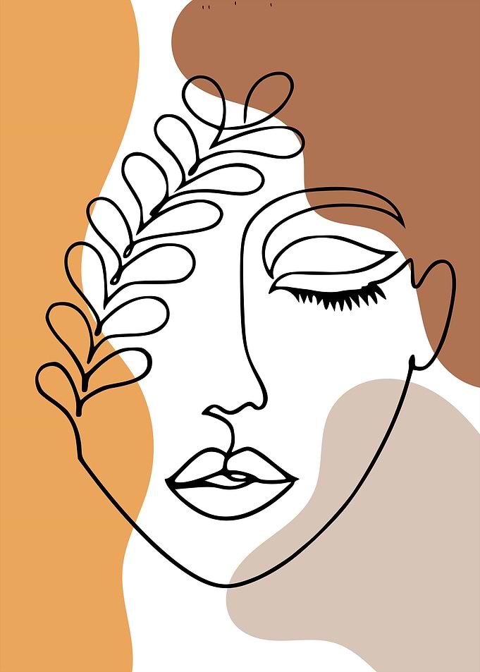 woman face