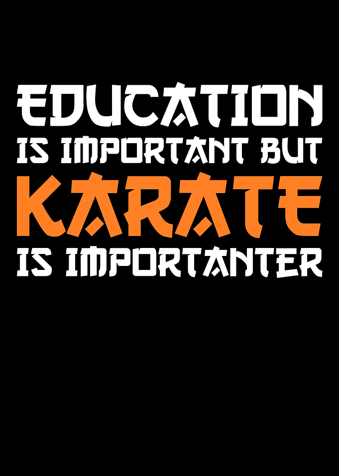 Karate is important