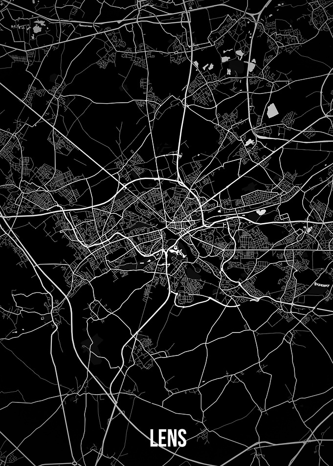 Lens dark map