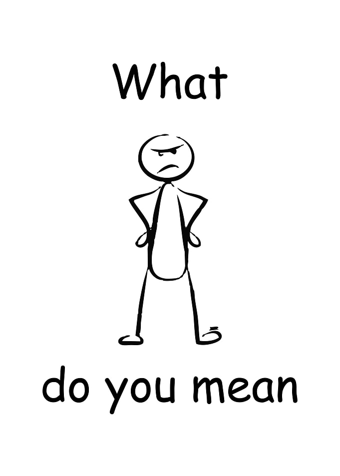 Stickman emoji ask what do