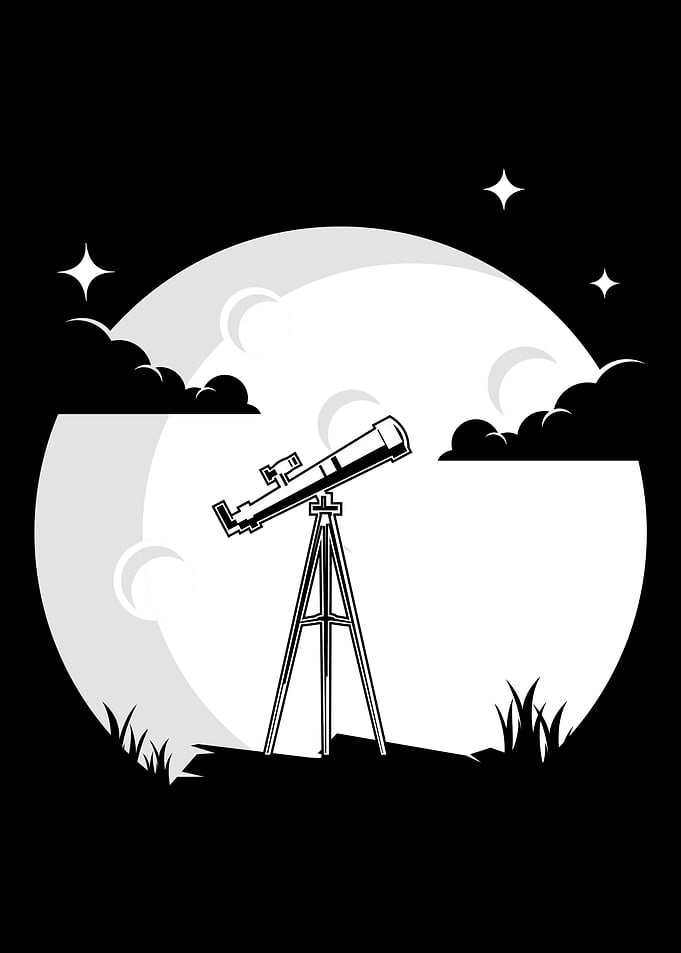 Telescope Moon Astronomy S