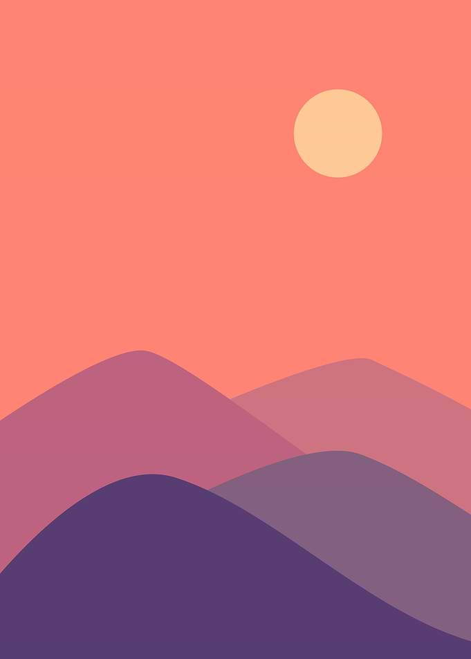 beautiful mountain scenery