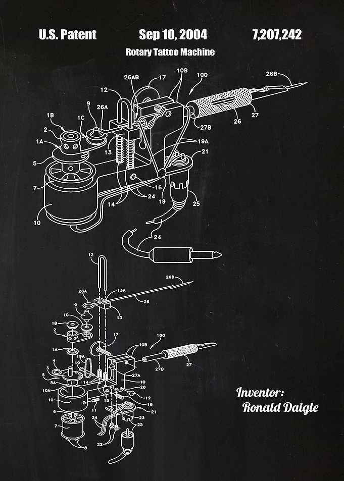 3 Rotary Tattoo Machine G